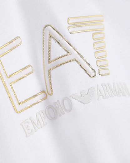 Regular fit t-shirt Premium Label in viscose with logo