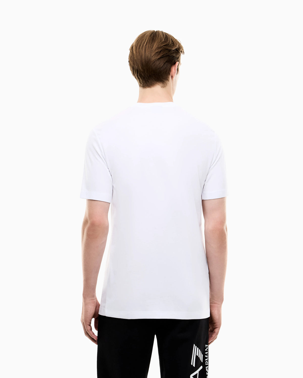 Regular fit t-shirt Premium Label in viscose with logo