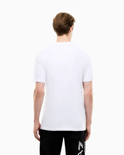 Regular fit t-shirt Premium Label in viscose with logo