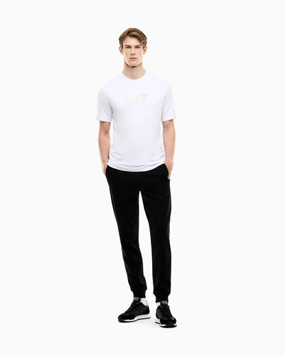 Regular fit t-shirt Premium Label in viscose with logo