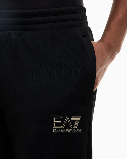 Slim-fit pants Premium Label in jersey with rib details