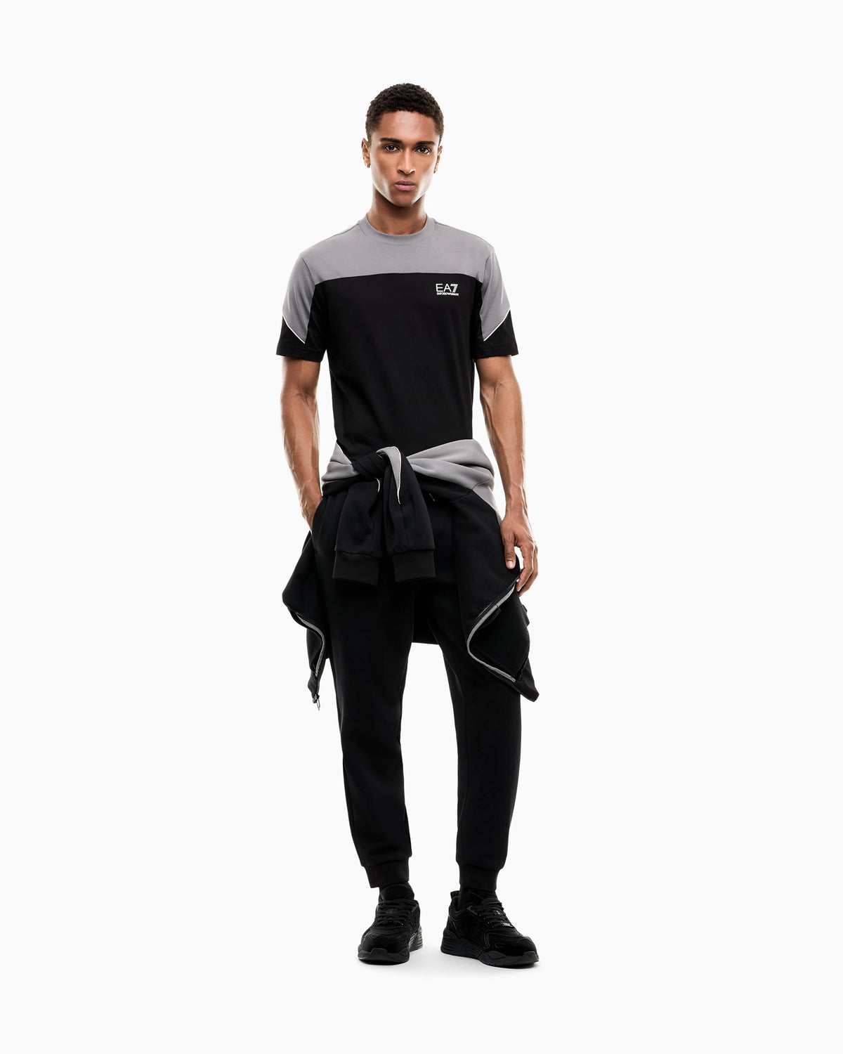 Regular fit t-shirt in cotton jersey