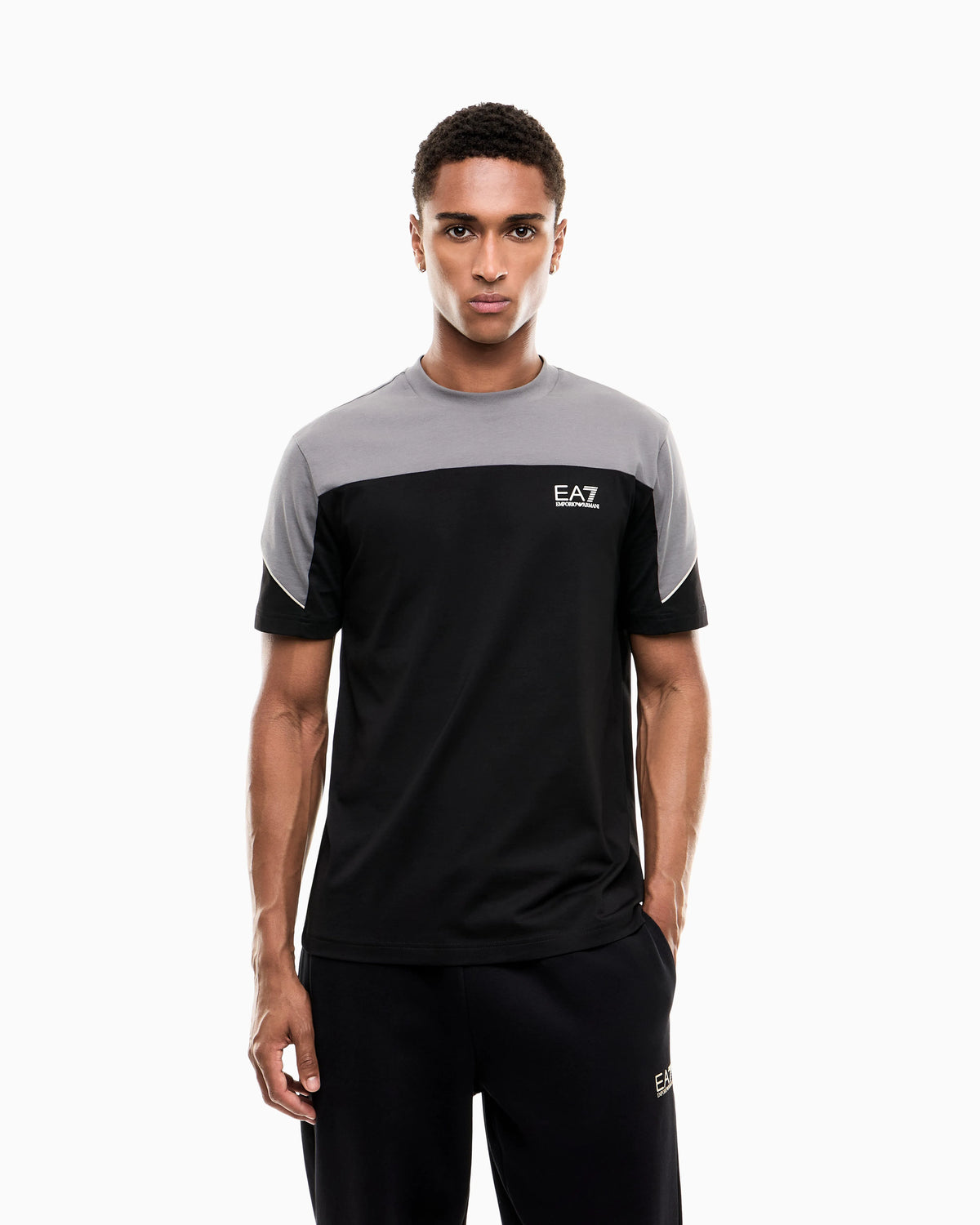 Regular fit t-shirt in cotton jersey
