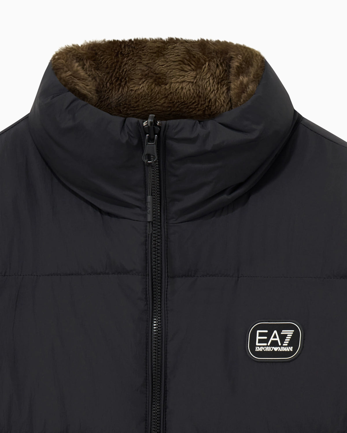 Oversized reversible bomber jacket with padding