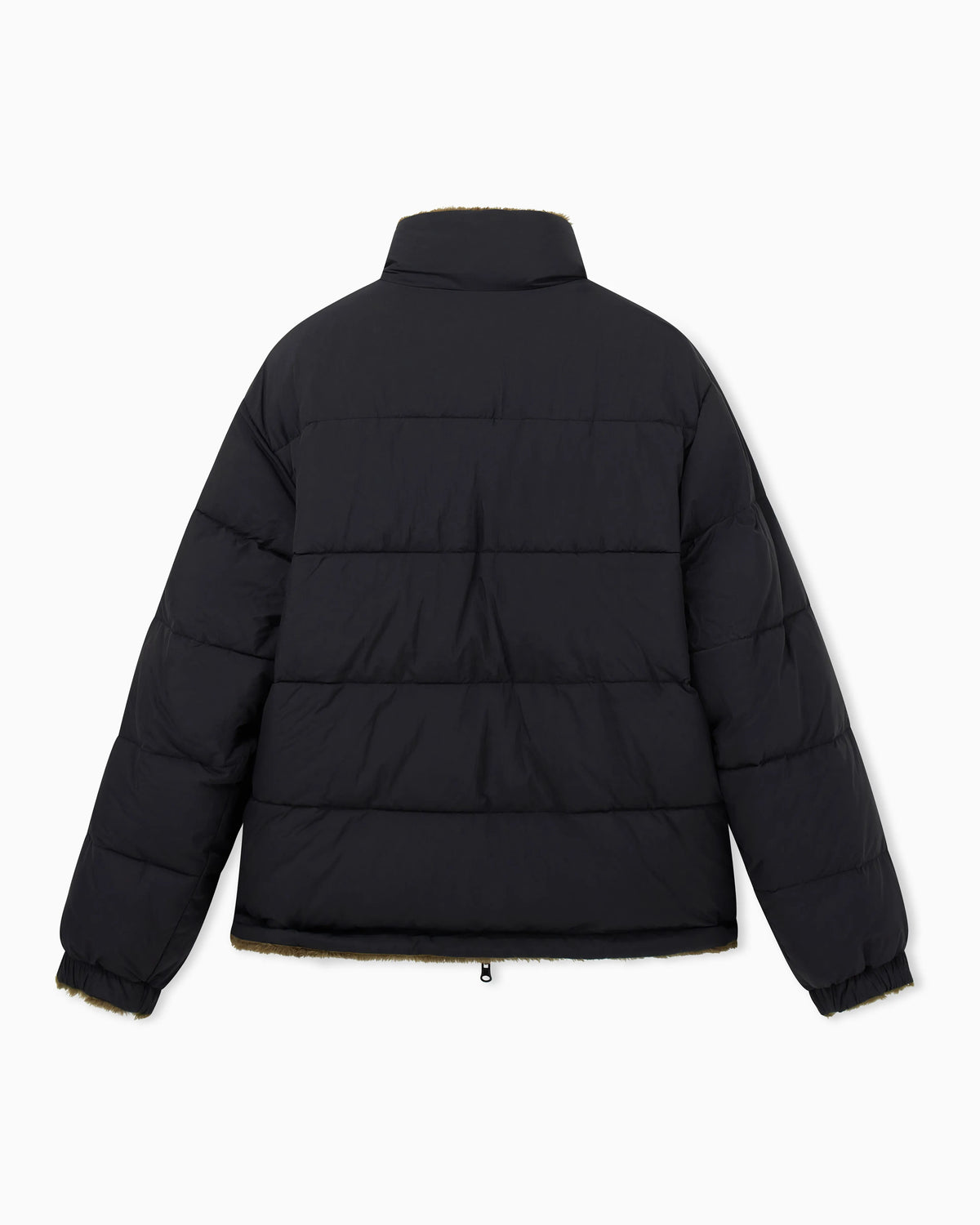 Oversized reversible bomber jacket with padding