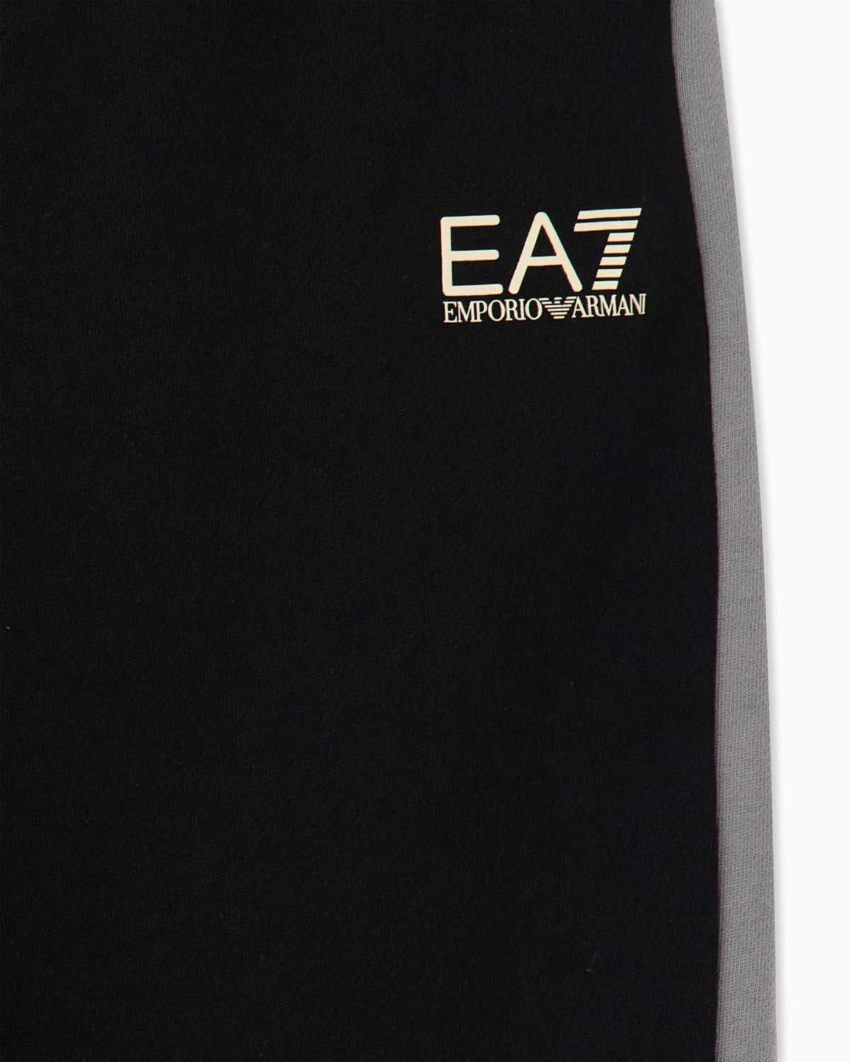Slim-fit trousers in cotton-blend jersey with rib details