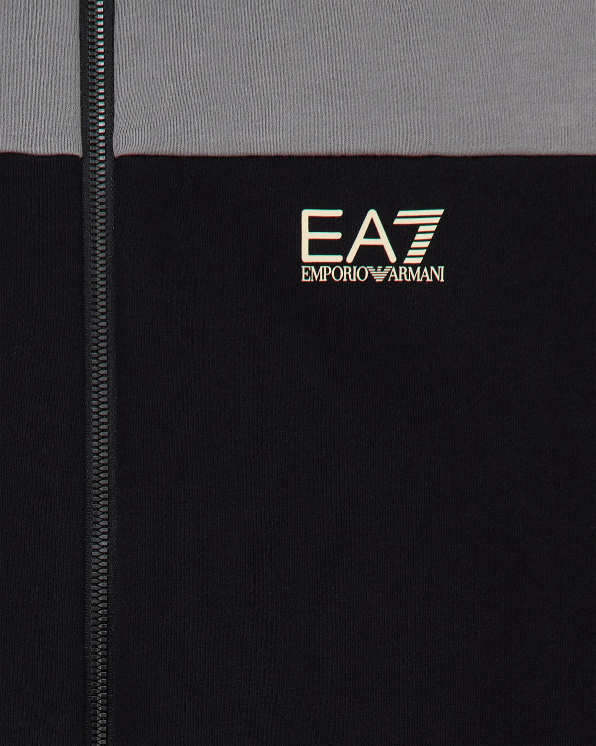 Tracksuit regular fit in cotton jersey with ribbed details