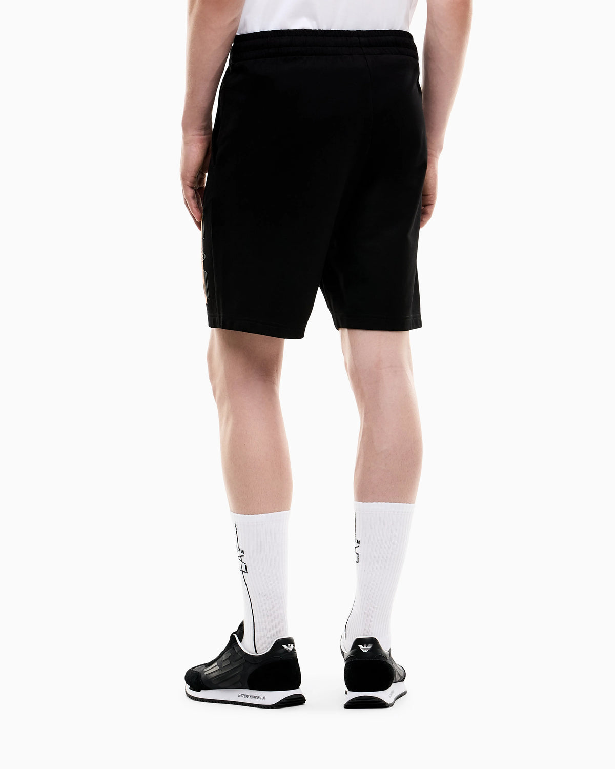 Slim fit shorts Visibility in cotton jersey