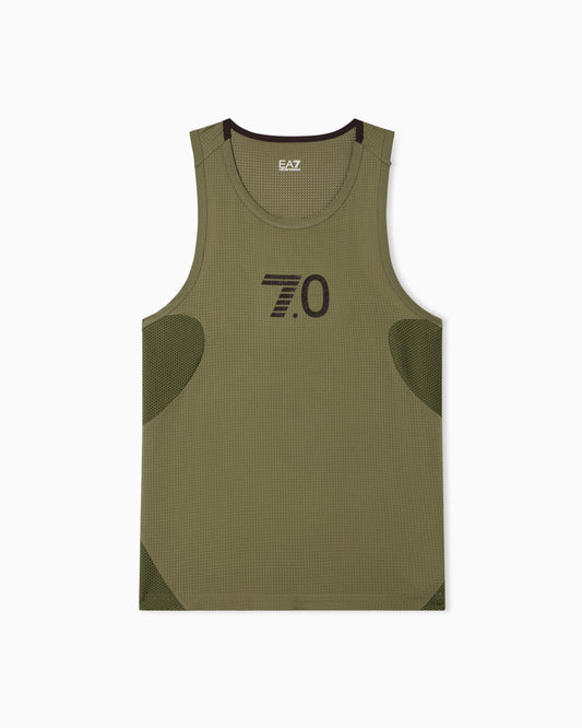 7.0 SHOW tank top in stretch technical fabric