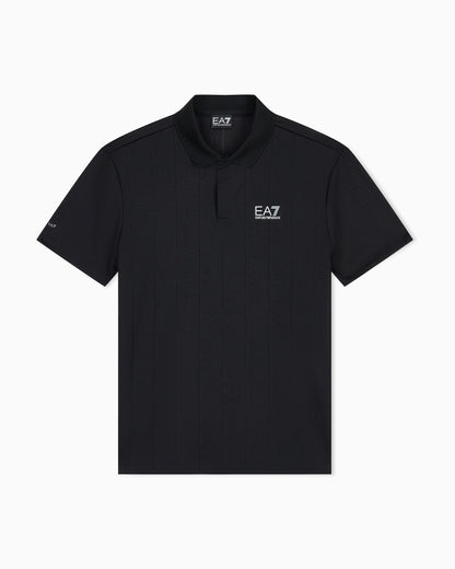 polo shirt Golf Pro in graphic jacquard