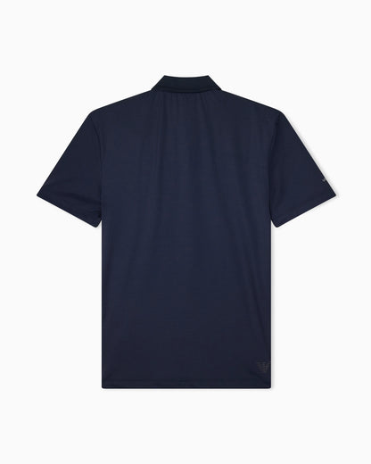 Regular fit polo shirt Golf Pro in stretch jersey