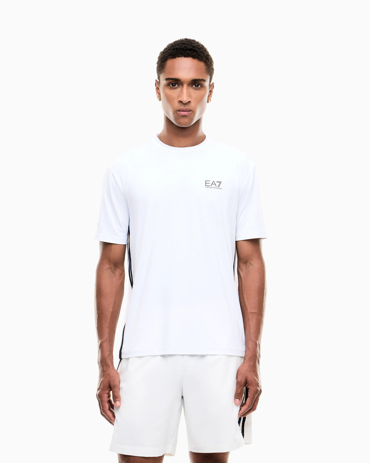 Jersey t-shirt Tennis Pro regular fit with rib details