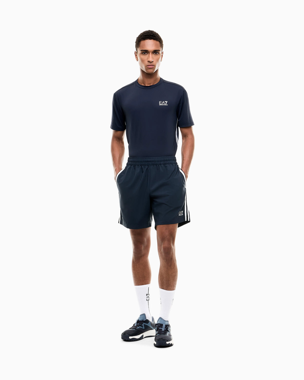 Jersey t-shirt Tennis Pro regular fit with rib details