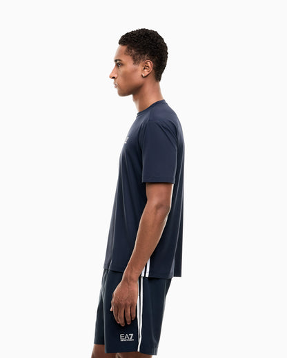Jersey t-shirt Tennis Pro regular fit with rib details