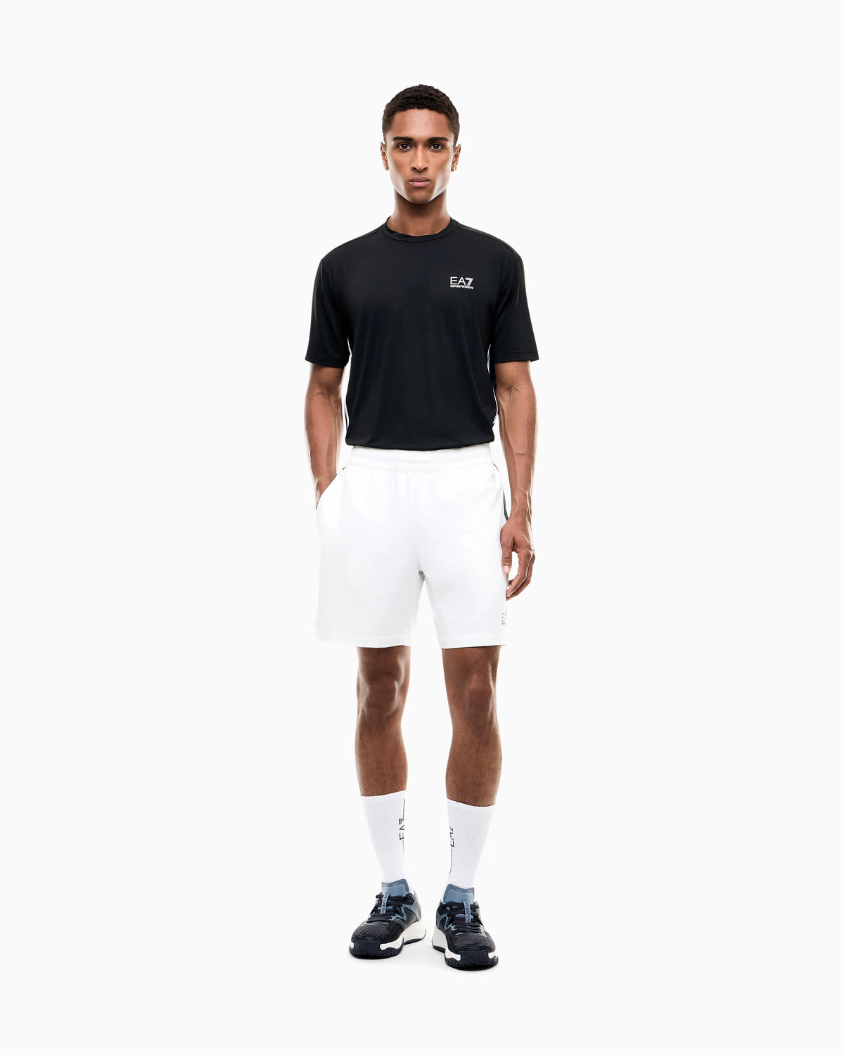 Jersey t-shirt Tennis Pro regular fit with rib details