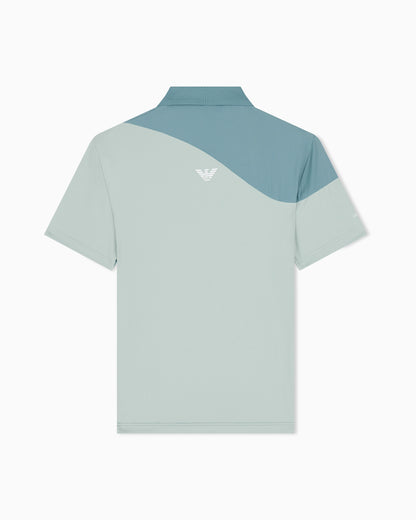 polo shirt Tennis Pro block jersey regular fit