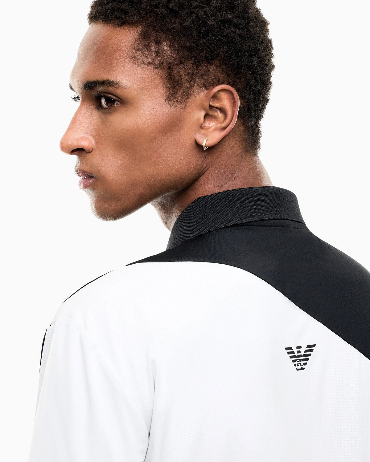 polo shirt Tennis Pro block jersey regular fit