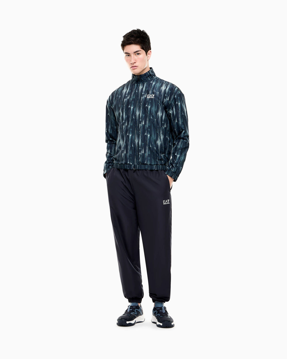 Oversized tracksuit Tennis Pro with full zip and graphic