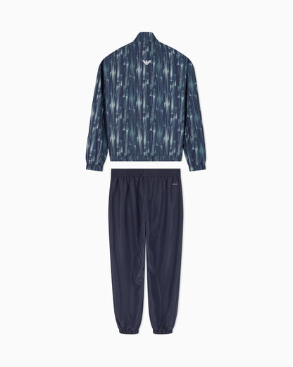 Oversized tracksuit Tennis Pro with full zip and graphic