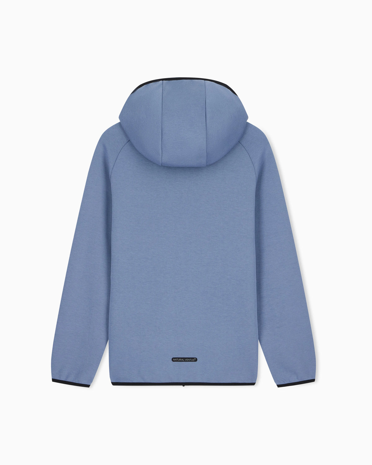 Zip hoodie Natural Ventus 7 regular fit in cotton blend