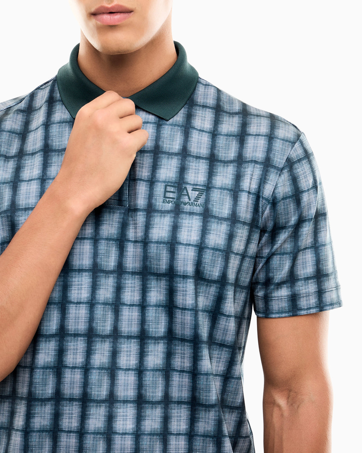 Polo shirt Golf Pro in jersey with graphic print