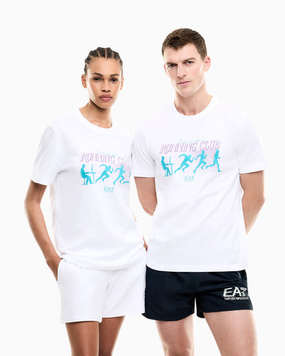 Pure cotton T-shirt with print