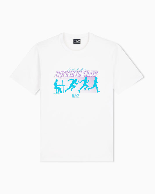 Pure cotton T-shirt with print
