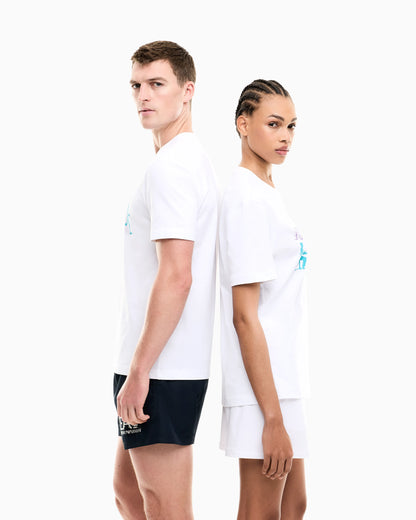 Pure cotton T-shirt with print