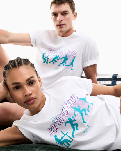Pure cotton T-shirt with print