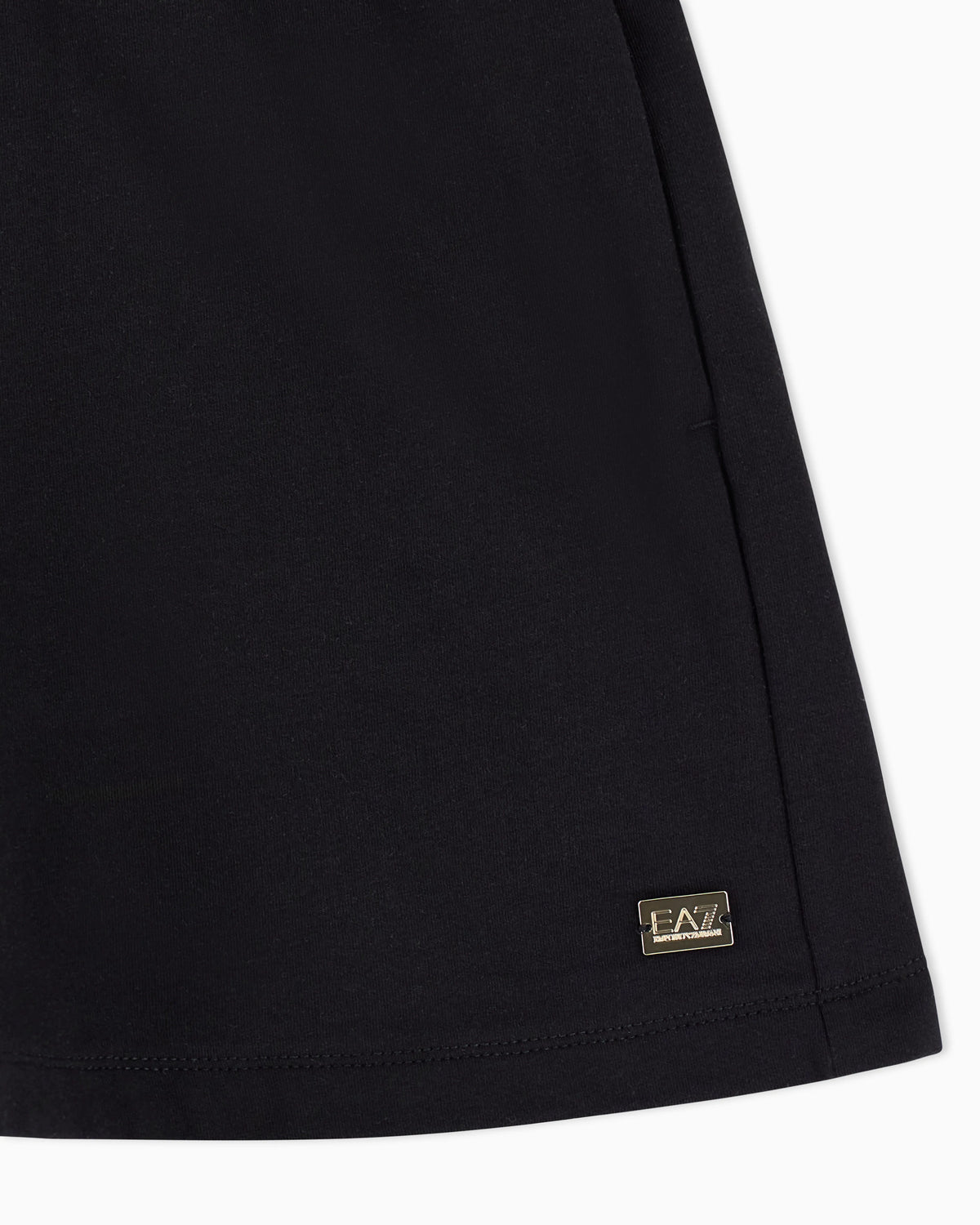 Cotton fleece jersey shorts with drawstring Core Lady