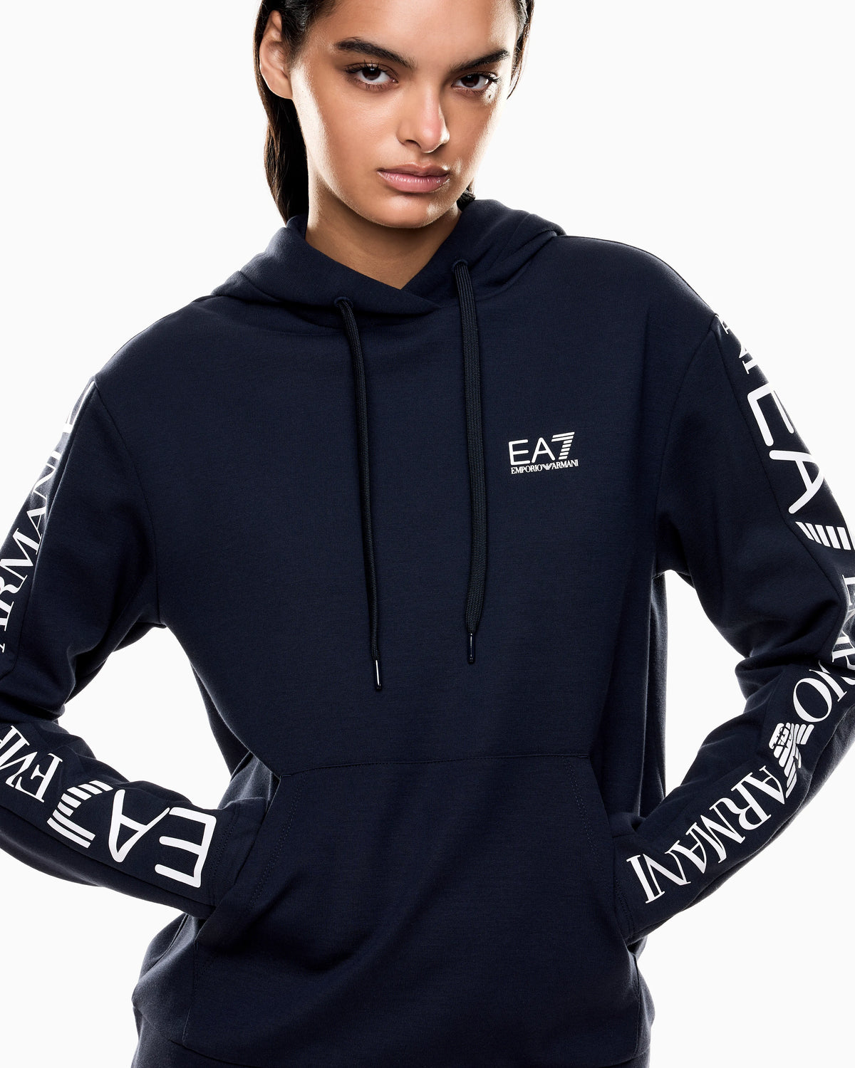 Logo suit in jersey with hoodie and jogger pants Tracksuit