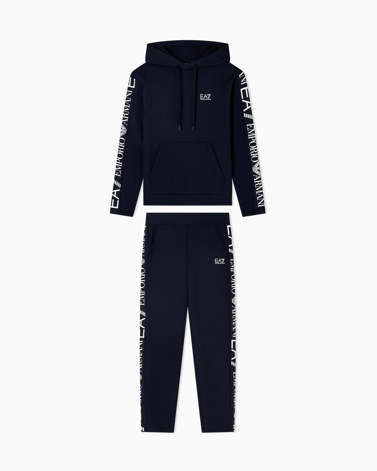 Logo suit in jersey with hoodie and jogger pants Tracksuit