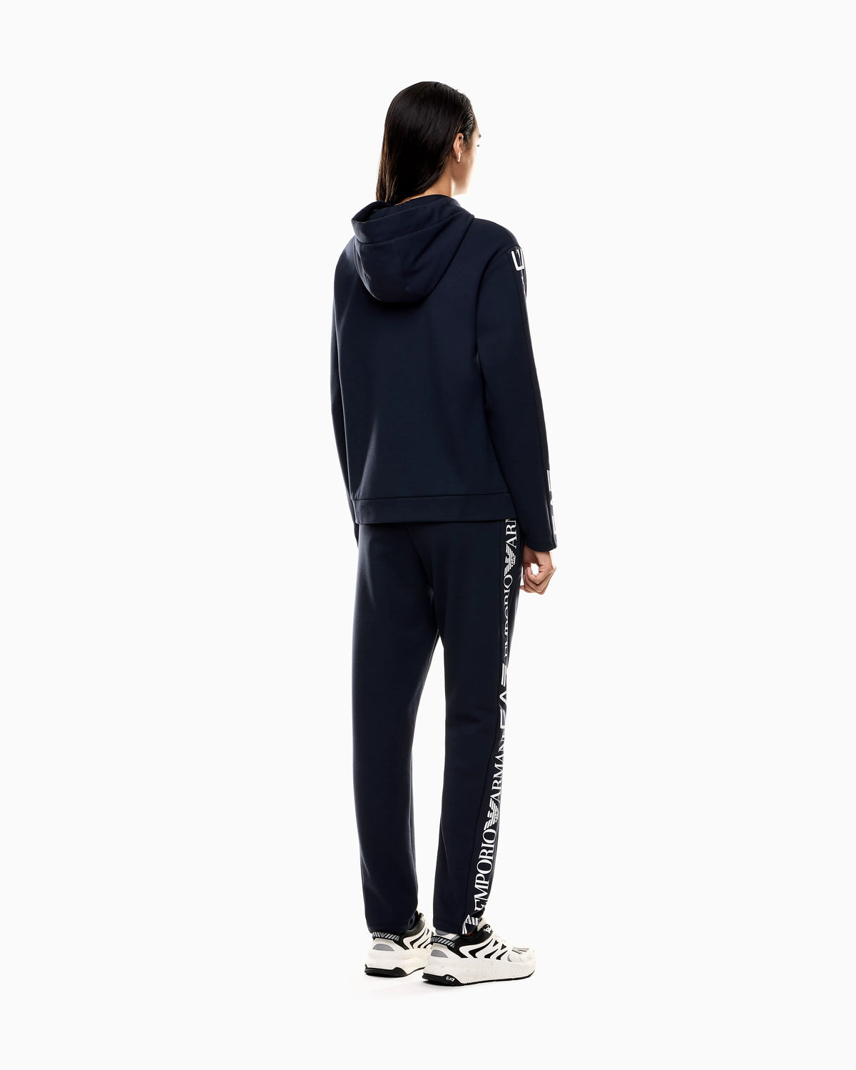 Logo suit in jersey with hoodie and jogger pants Tracksuit