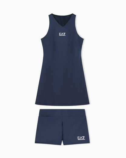 Ventus dress with mesh back and matching shorts Tennis Pro