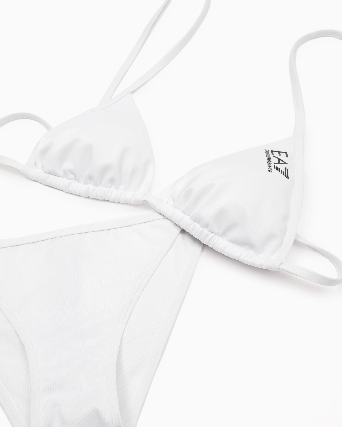 Two-piece bikini with triangle top and ties Water Sports