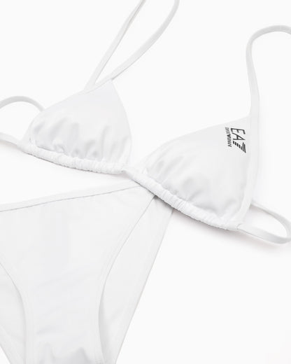 Two-piece bikini with triangle top and ties Water Sports
