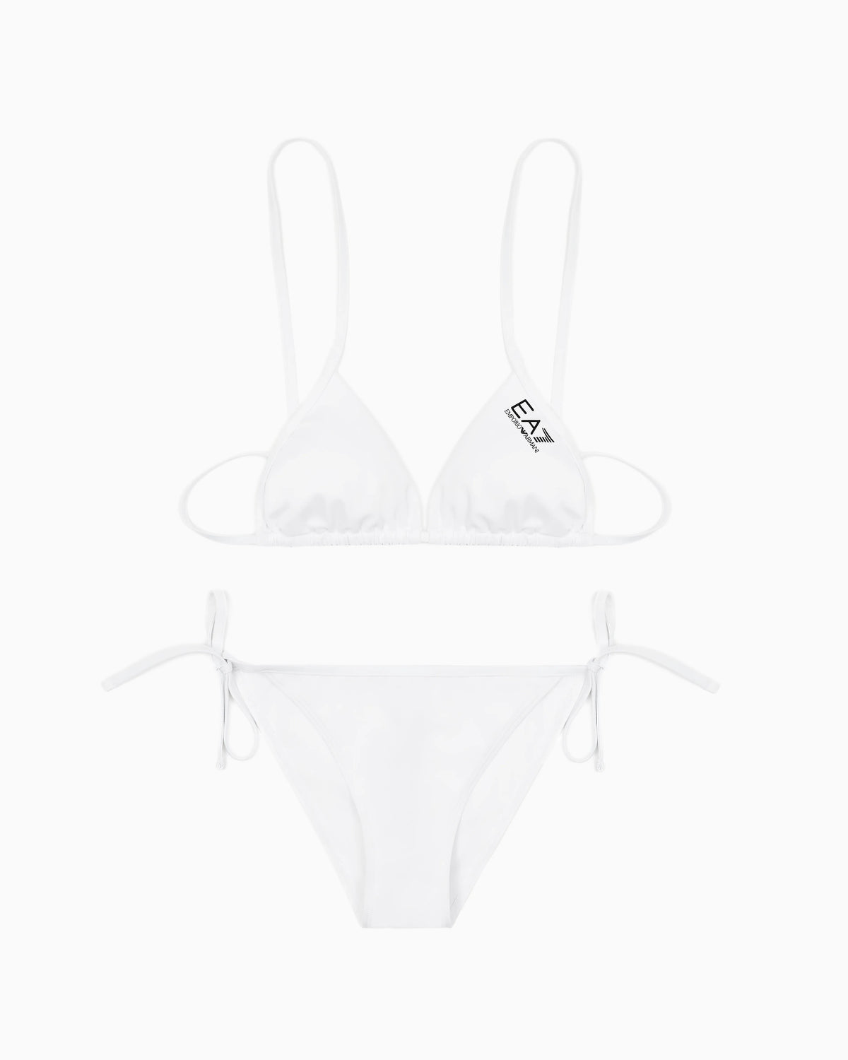 Two-piece bikini with triangle top and ties Water Sports