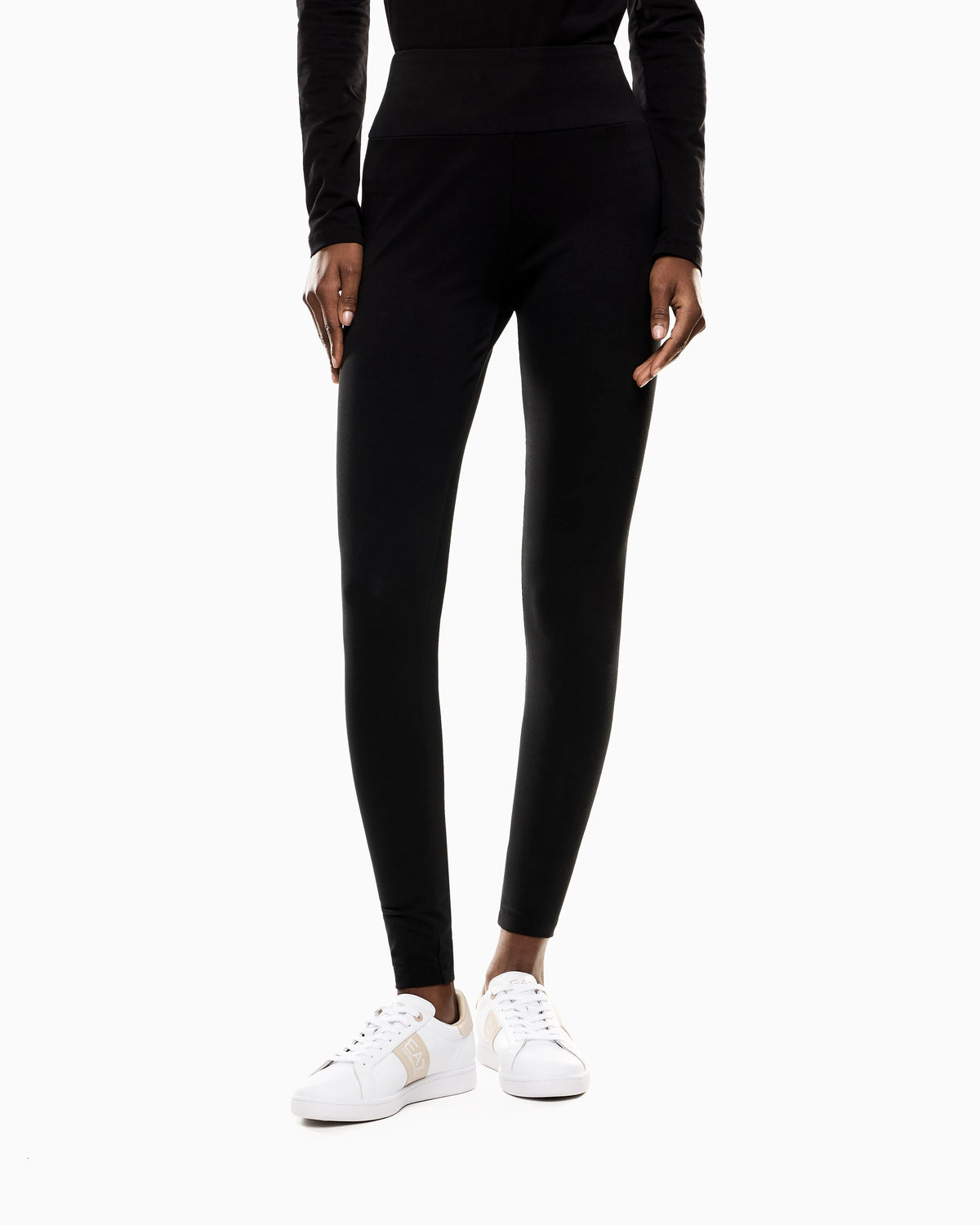 Stretch legging in cotton jersey with high waist Core Lady