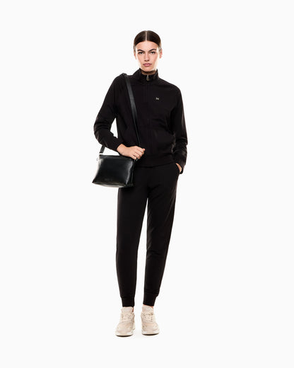 Cotton stretch joggers with an elastic waist Core Lady