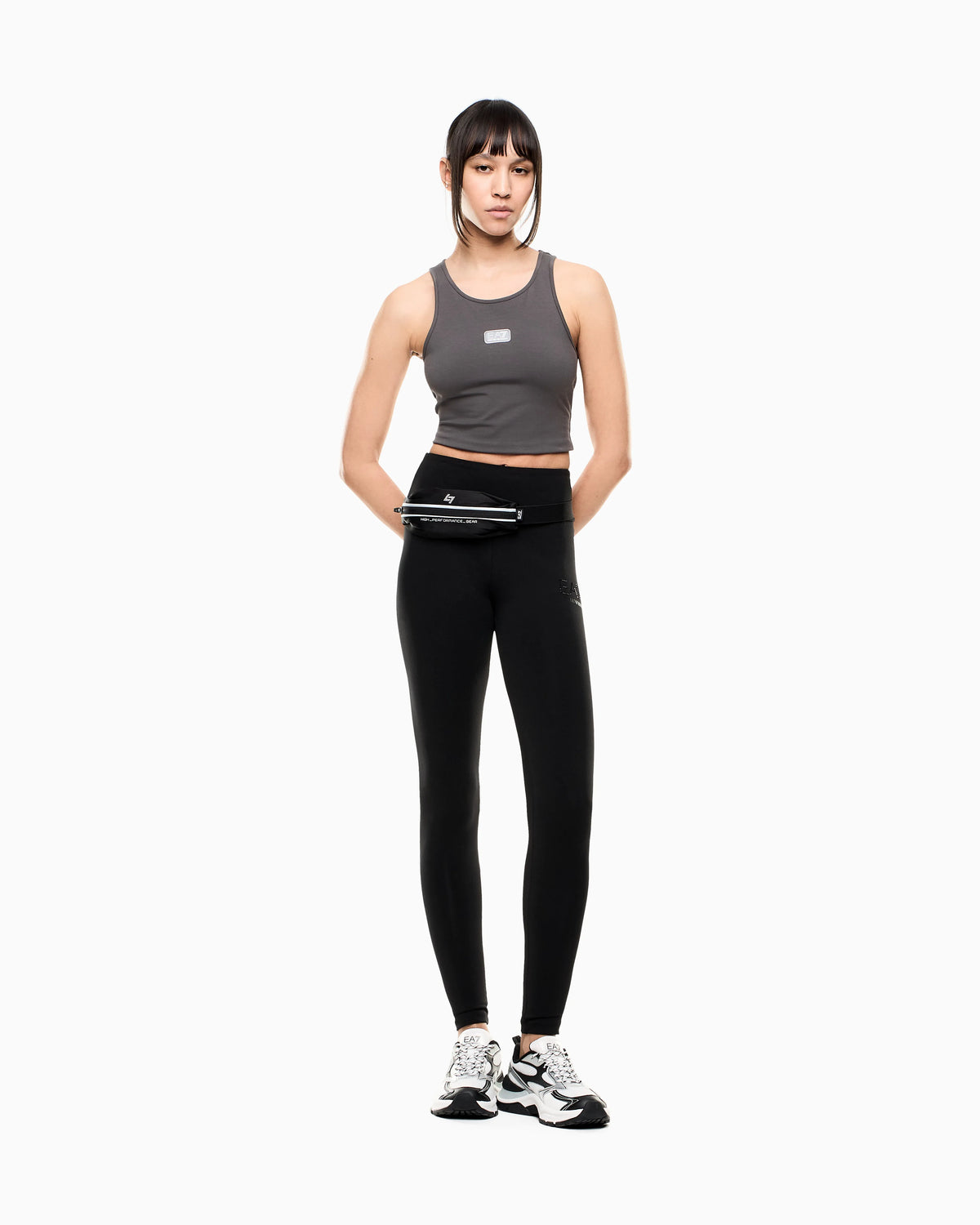 Stretch jersey leggings