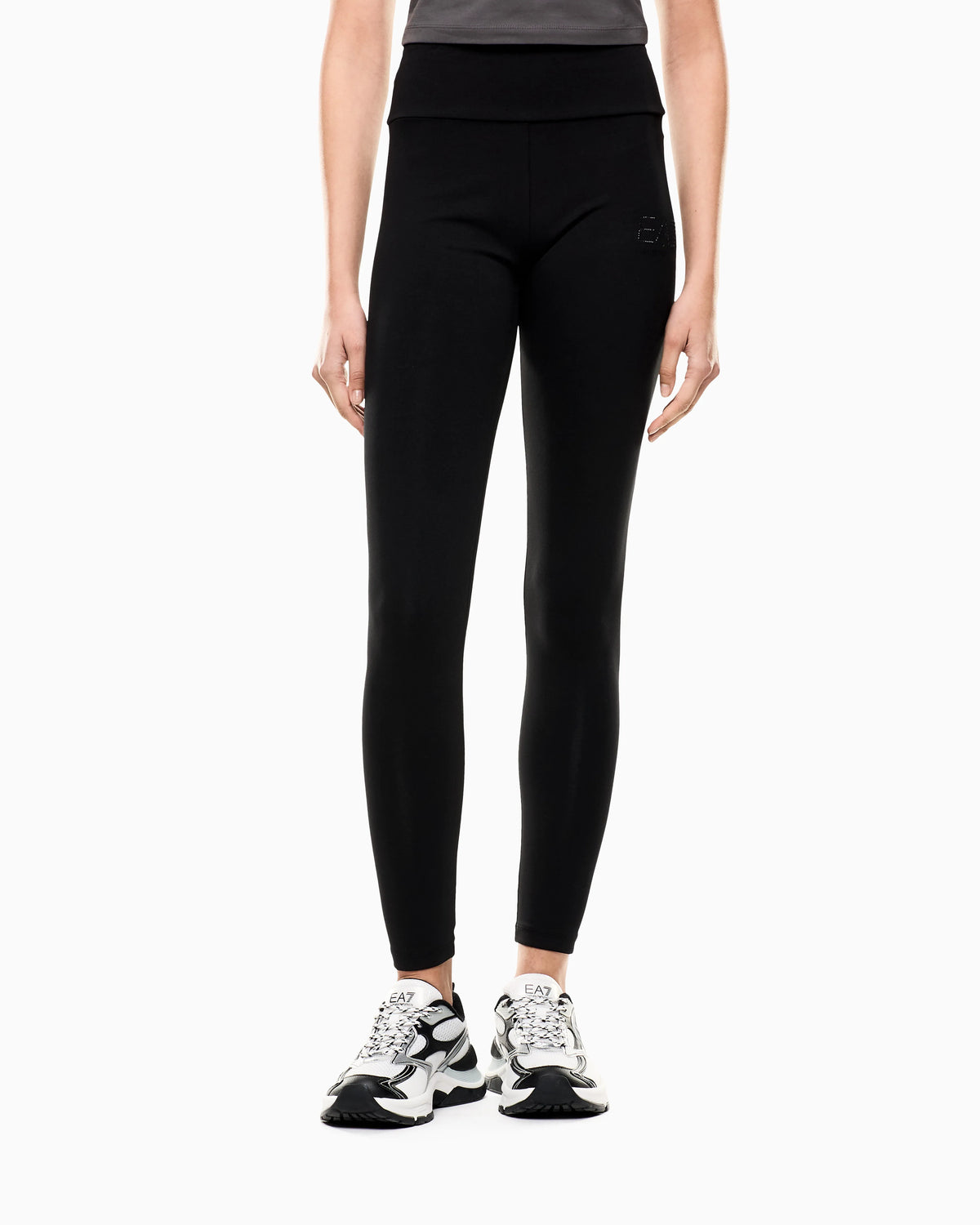 Stretch jersey leggings