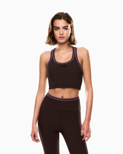 Dynamic Athlete sports bra in VIGOR7 technical fabric