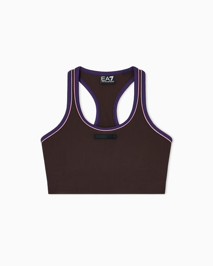 Dynamic Athlete sports bra in VIGOR7 technical fabric