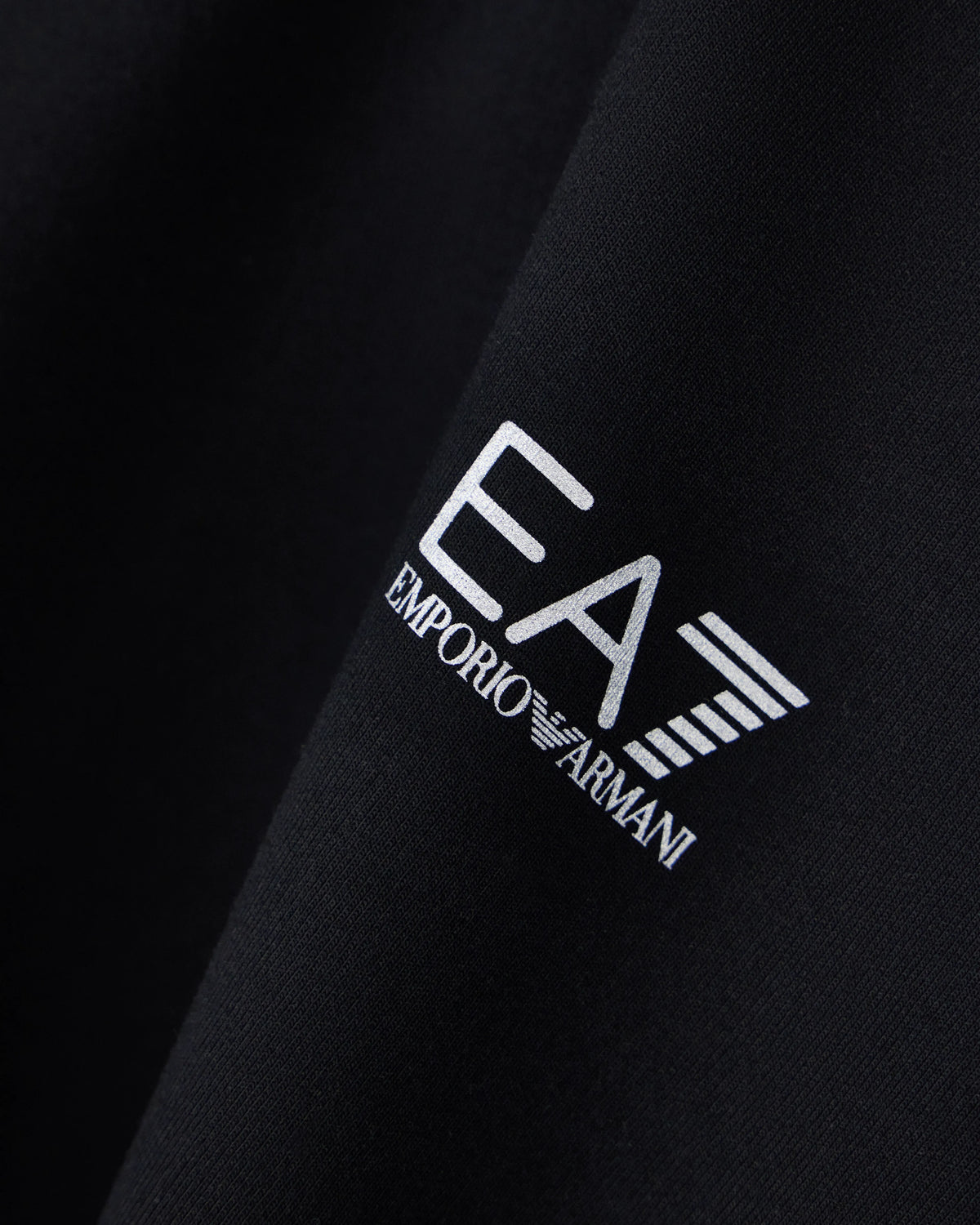 Cotton suit tracksuit with a hood and logo tape Tracksuit