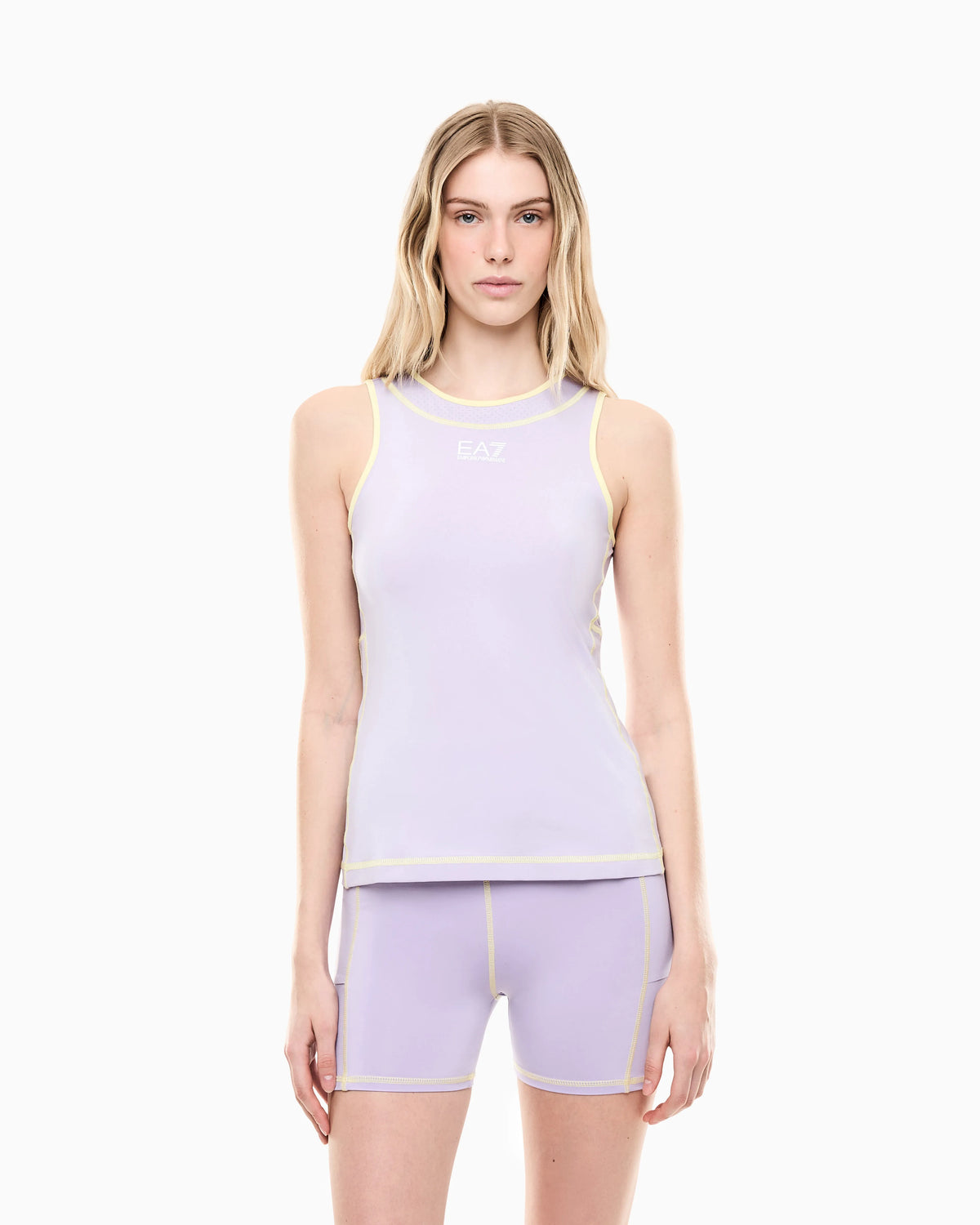 Tennis Pro tank top in stretch technical fabric