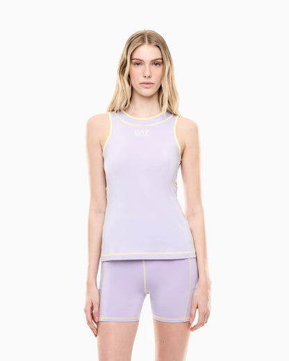 Tennis Pro tank top in stretch technical fabric