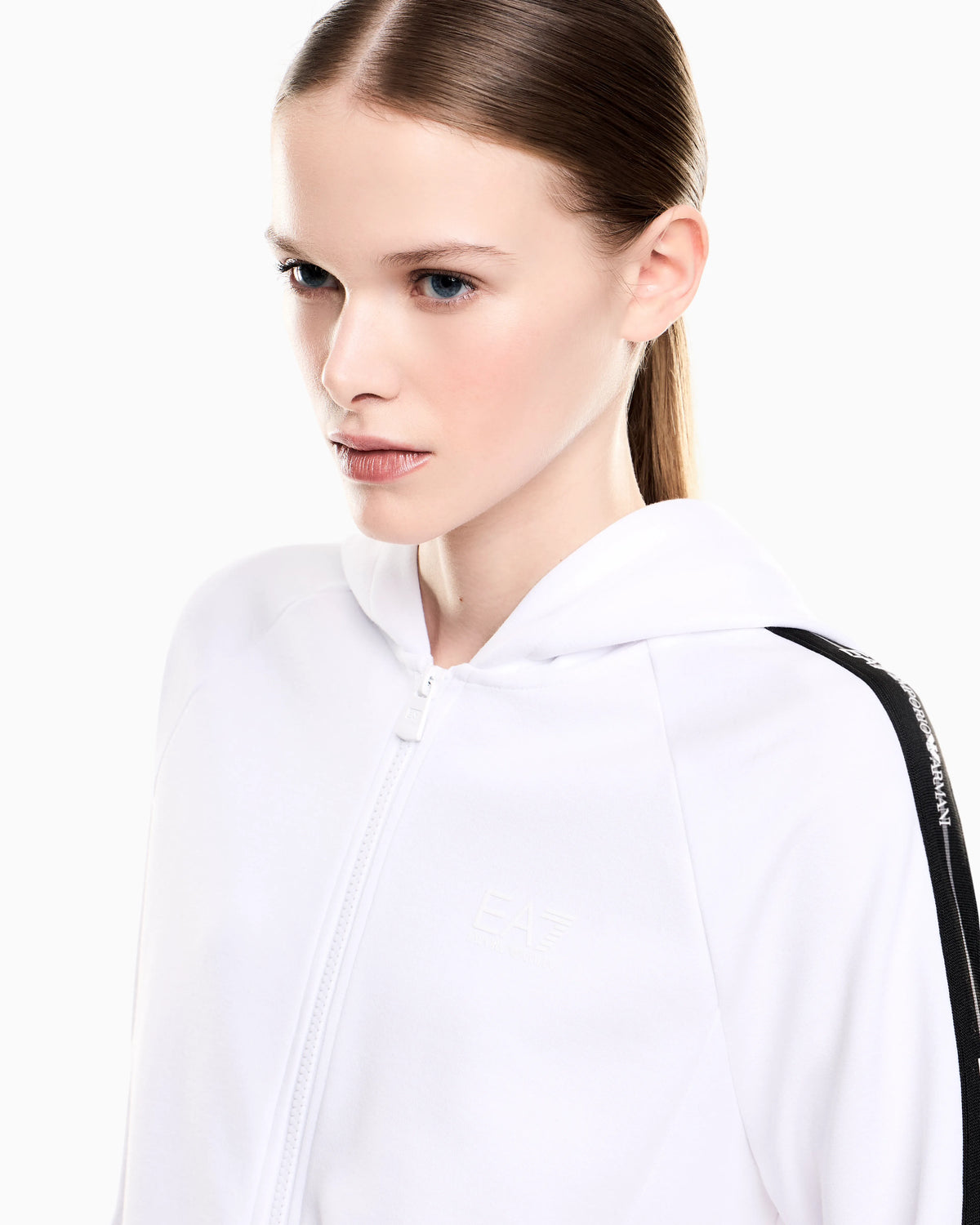 Logo Series cotton-jersey hooded sweatshirt