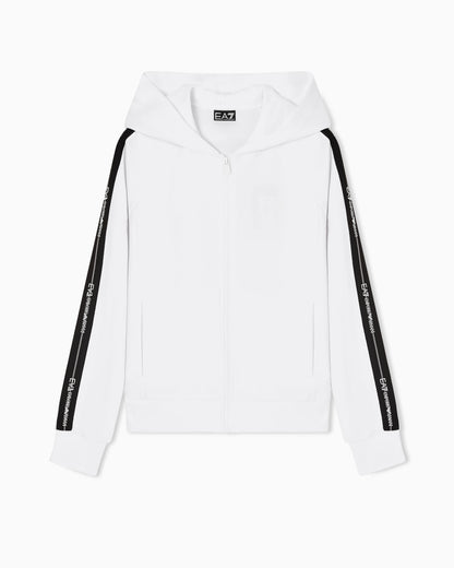Logo Series cotton-jersey hooded sweatshirt