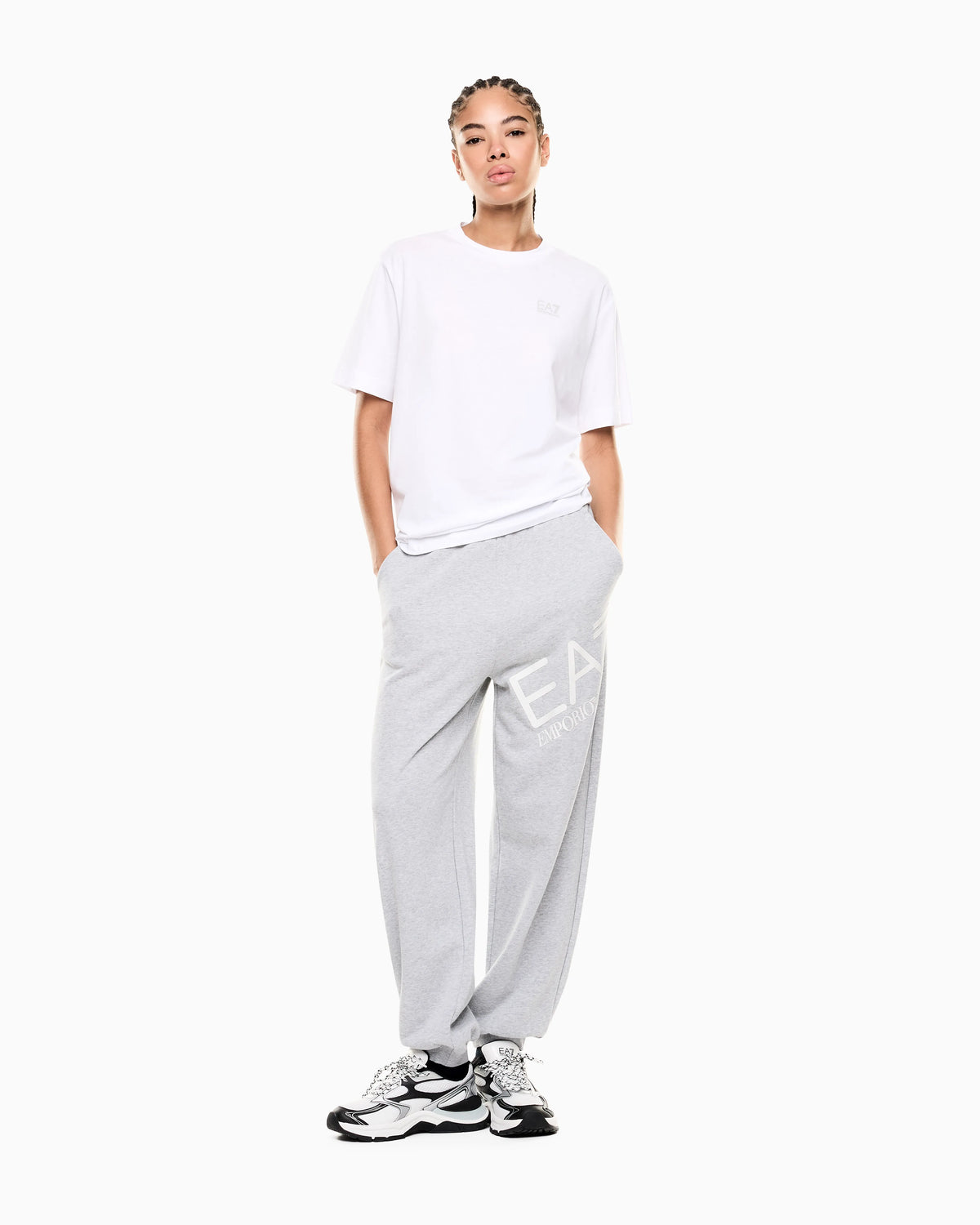 Oversized Logo Series cotton jersey T-shirt with logo