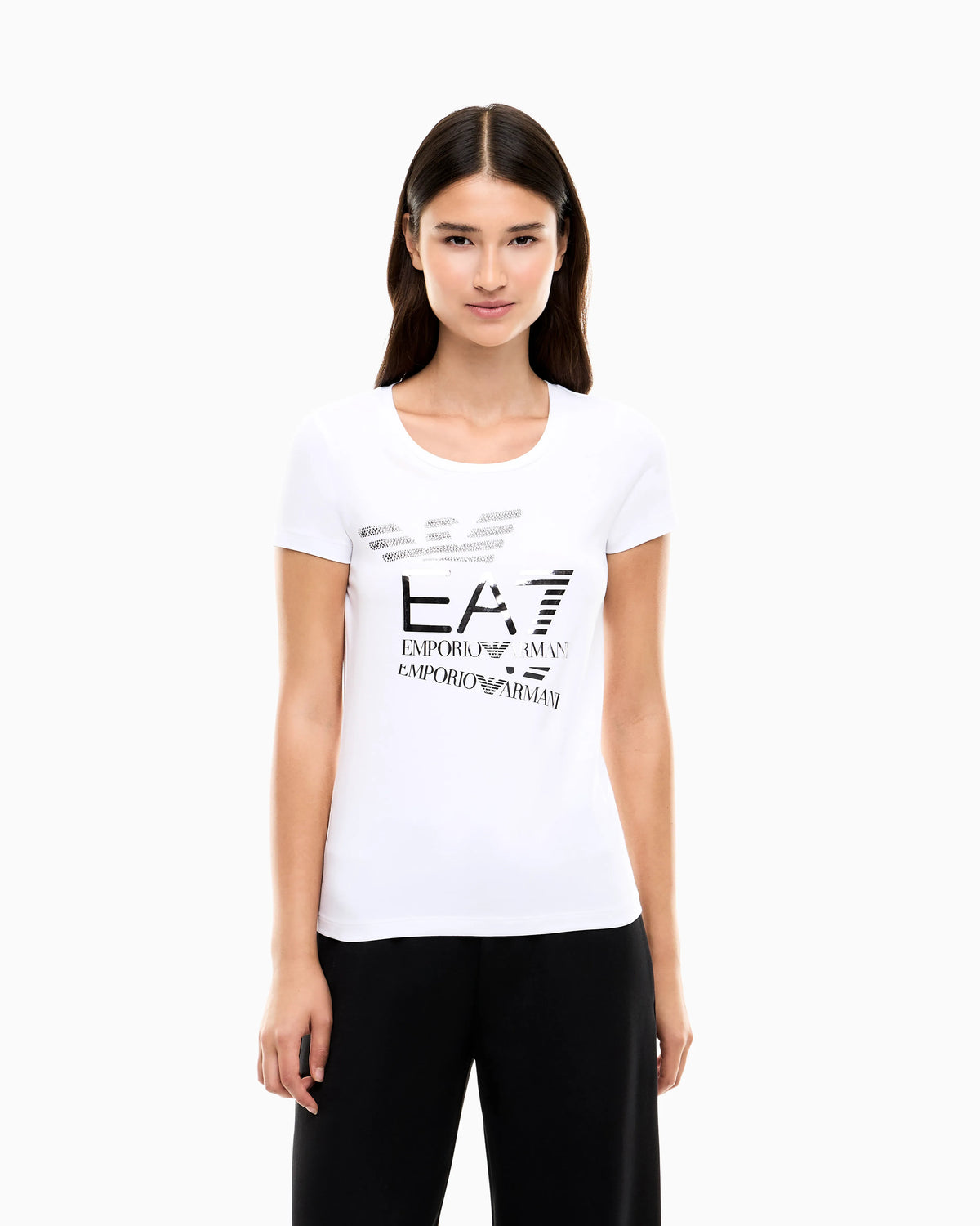 T-shirt "Logo Series" slim fit short sleeve cotton jersey